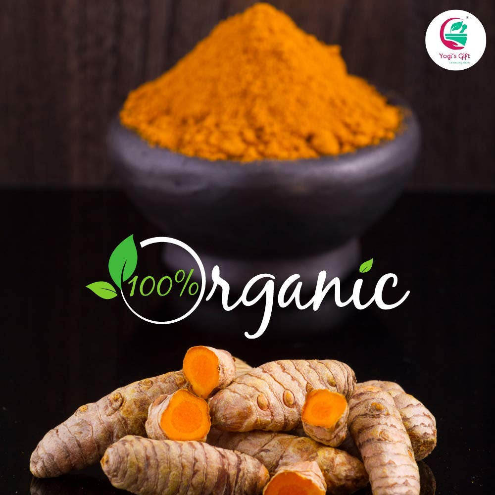 100% Pure Wild Turmeric Powder for Face | 8 Oz (227 Grams) | Kasturi Manjal | Curcuma Aromatica | Amba Haldi | Promotes Glowing Skin | by ®